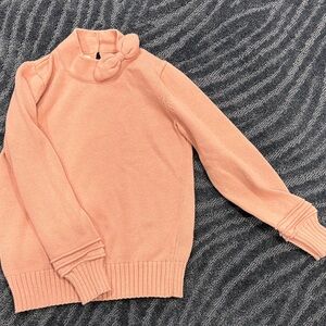 Hope & Henry sweater with bow on neck